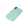 Apple İphone X Kılıf First Silikon - Turkuaz