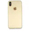 Apple İphone Xs Max Kılıf First Silikon - Gold