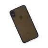 Apple İphone Xs Max Kılıf Montreal Silikon Kapak - Lacivert