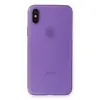 Apple İphone Xs Max Kılıf Pp Ultra İnce Kapak - Mor