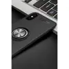 Apple İphone Xs Max Kılıf Range Yüzüklü Silikon - Siyah