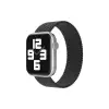 Apple Watch 38mm Ayarlı Solo Silikon Kordon (SAAT DEĞİLDİR) - Siyah