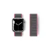 Apple Watch 38mm Hasırlı Cırtcırtlı Kordon (SAAT DEĞİLDİR) - Pembe