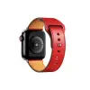 Apple Watch 38mm Kr415 Luaz Deri Kordon (SAAT DEĞİLDİR) - Kırmızı