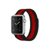 Apple Watch 38mm Metal Mıknatıslı Kordon - Siyah-kırmızı