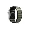 Apple Watch 42mm Mountain Kordon - Siyah-yeşil