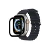 Apple Watch Ultra 49mm Alüminyum Kasa Cam Ekran Koruyucu - Siyah
