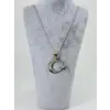 Ay Yıldız Çelik Erkek Kolye - Ekl0091