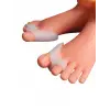 Baş Parmak Bunyon Silikonu Parmak Arası Destek Medikal Silikon  Ağrı Azaltmaya Yardımcı