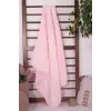 Biyeli Kız Bebek Nohut Battaniye 80*80 Cm - Pembe