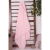 Biyeli Kız Bebek Nohut Battaniye 80*80 Cm - Pembe