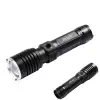 Bright Ght-5761 Xp90 Led 3 Mod Zoomlu Yağmur Suyu Geçirmez Şarjlı El Feneri 26650 Pilli