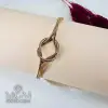 Çelik Aşk Düğümü Bileklik - Kbl0106