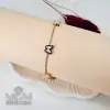 Sedef Taşlı Çelik Bileklikler 16+5 Cm Uzatma Payı - Kbl0102