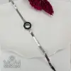 Rodyum Çelik Bileklikler 17+5 Cm Uzatma Payı - Kbl0135