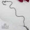 Rodyum Çelik Bileklikler 17+5 Cm Uzatma Payı - Kbl0127