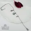 Rodyum Çelik Bileklikler 16+5 Cm Uzatma Payı - Kbl0087