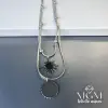 Rodyum Çelik Kolyeler 45+5 Cm - Kl0042