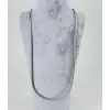 Rodyum Çelik Erkek Kolye 60 Cm - Ekl0022