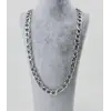 Rodyum Çelik Erkek Kolye 60 Cm - Ekl0012