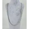 Rodyum Çelik Erkek Kolye 60 Cm - Ekl0054