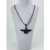 Siyah Çelik Erkek Kolye - Ekl0117