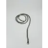 Rodyum Çelik Erkek Kolye 60 Cm - Ekl0020