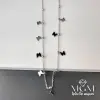 Çelik Kelebek Detaylı Kolye - Kl0048