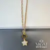 Zincir Çelik Uç Kısmı Pirinç Kolyeler 45 + 5 Cm Uzatma Payı - Kl0089