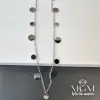 Rodyum Çelik Kolyeler 40 + 5 Cm Uzatma Payı - Kl0055