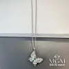 Çelik Kolye  Kelebek Detaylı - Kl0103