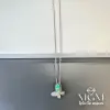 Çelik Sedefli Kelebek Kolye - Kl0118