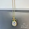 Çelik Zirkon Taşlı Baykuş Kolye - Kl0140