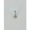 Çiçek Detaylı Göbek Piercing - Pg0028