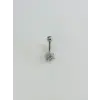 Çiçek Detaylı Göbek Piercing - Pg0159