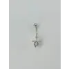 Çiçek Detaylı Göbek Piercing - Pg0032