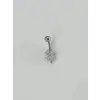 Çiçek Detaylı Göbek Piercing - Pg0081