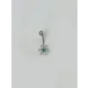 Çiçek Detaylı Göbek Piercing - Pg0082