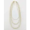 Classic Glow İnci Katman Kolye - Kl0308