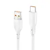 Dc65 Usb To Type-c 1m 3.0a Hızlı Şarj Kablo - Beyaz