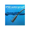 Endoskop Yılan Video Kamera İos Uyumlu Led’li 10 Metre 7 Mm Sert Kablo 2mp Full Hd