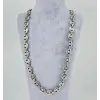 Rodyum Çelik Erkek Kolye 60 Cm - Ekl0052