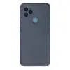 General Mobile Gm 21 Kılıf Nano İçi Kadife Silikon - Gri