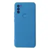 General Mobile Gm 21 Plus Kılıf Nano İçi Kadife Silikon - Mavi