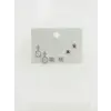 Geometrik Şekil Altılı Küpe