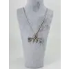 Göktürk Figürlü Çelik Erkek Kolye - Ekl0110