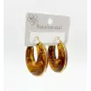 Golden Marble Vintage Küpe