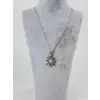 Güneş Figürlü Çelik Erkek Kolye - Ekl0079