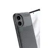 Honor 400 Kılıf Auto Focus Karbon Kapak - Gri