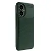 Honor 400 Kılıf Auto Focus Karbon Kapak - Koyu Yeşil